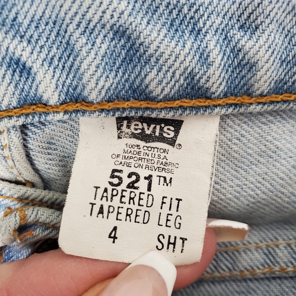 Vintage 521 Levi’s 25 USA Made - Picture 5 of 12